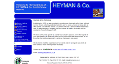 Desktop Screenshot of heymanand.co.uk